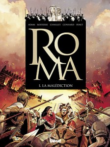 Couverture du premier album de Roma : La malédiction